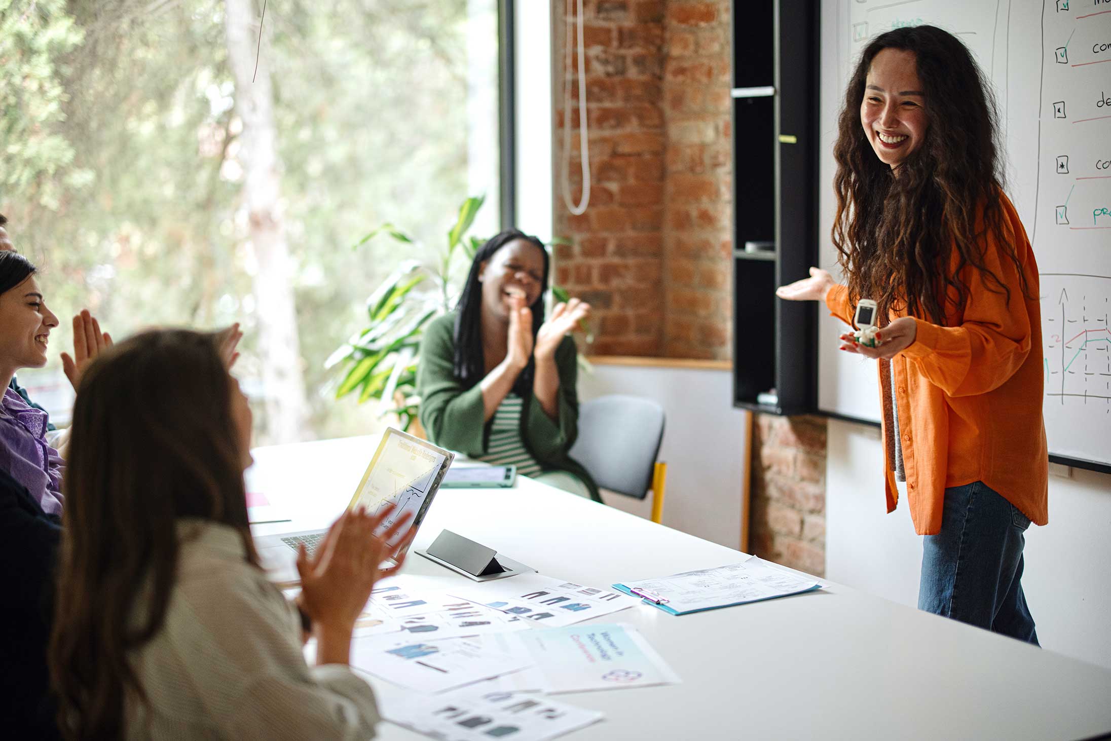 business partners in a meeting